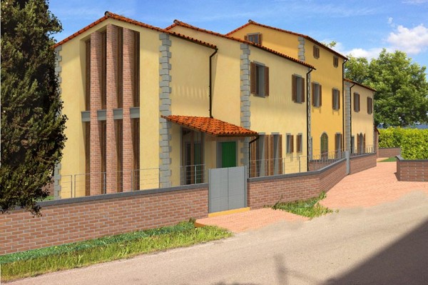 Progettazione direzione lavori e coordinamento della sicurezza di tre villette nel Comune di Buggiano